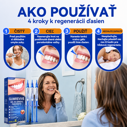 🦷🥑𝑮𝒍𝒊𝒎𝒎𝒆𝒓𝒍𝒚® 🦷 𝑮𝒖𝒎𝑹𝒆𝒗𝒊𝒗𝒆 – gél na obnovu parodontu
