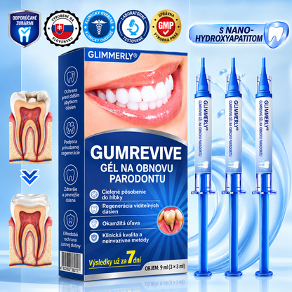 🌿𝑮𝒍𝒊𝒎𝒎𝒆𝒓𝒍𝒚®  𝑮𝒖𝒎𝑹𝒆𝒗𝒊𝒗𝒆 – gél na obnovu parodontu