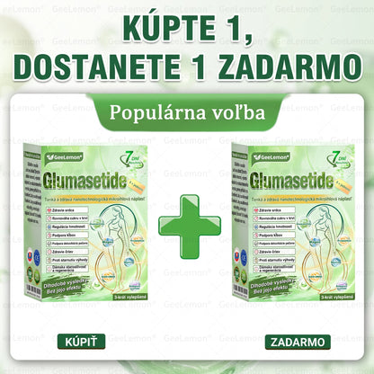 Oficiálne certifikované na Slovensku 🌼Tisíce spokojných používateľov na Slovensku🔥 𝐆𝐞𝑒𝐋𝐞𝐦𝐨𝐧® 𝐆𝐥𝐮𝐦𝐚𝐬𝐞𝐭𝐢𝐝𝐞 8 IN 1" TENKÝ A ZDRAVÝ MIKROIHLIČKOVÝ NÁPLASŤ ((Len raz denne, viditeľné zmeny už do 7 dní)) ✅