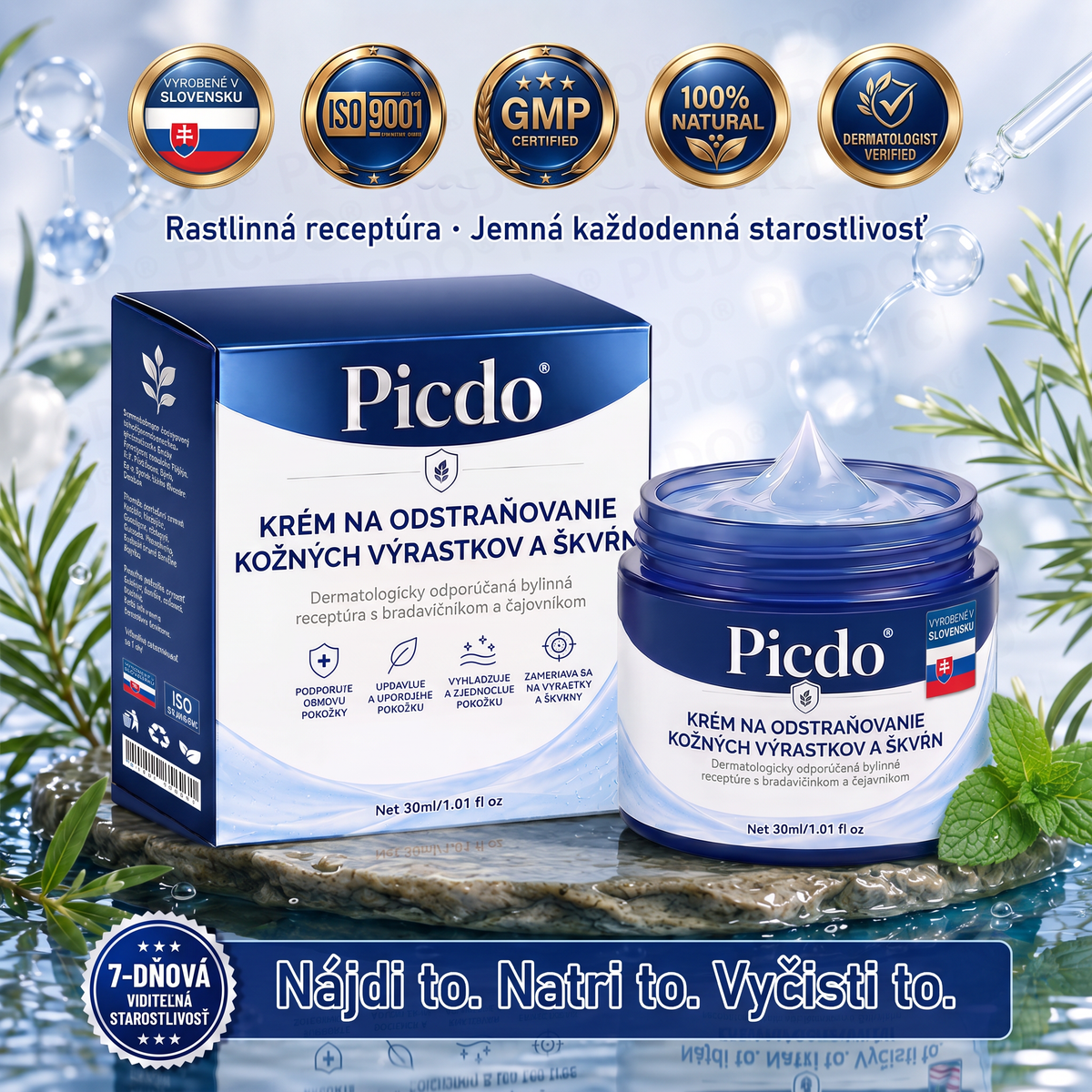 👨‍⚕️🌼Picdo® 7-dňový krém na odstránenie kožných výrastkov (receptúra bez bolesti a jaziev)