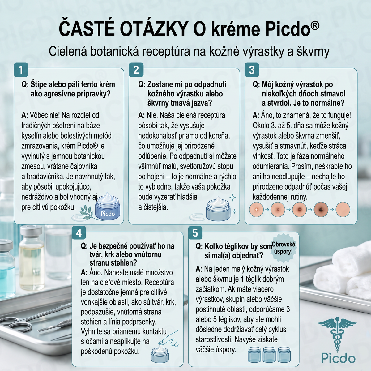 👨‍⚕️🌼Picdo® 7-dňový krém na odstránenie kožných výrastkov (receptúra bez bolesti a jaziev)