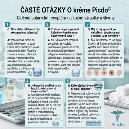 👨‍⚕️🌼Picdo® 7-dňový krém na odstránenie kožných výrastkov (receptúra bez bolesti a jaziev)
